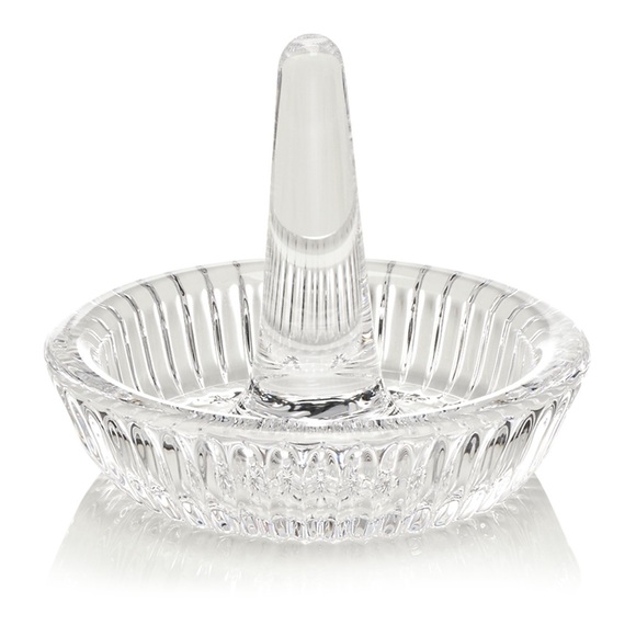 Waterford Clear Crystal Ring Stack Holder - Picture 2 of 7